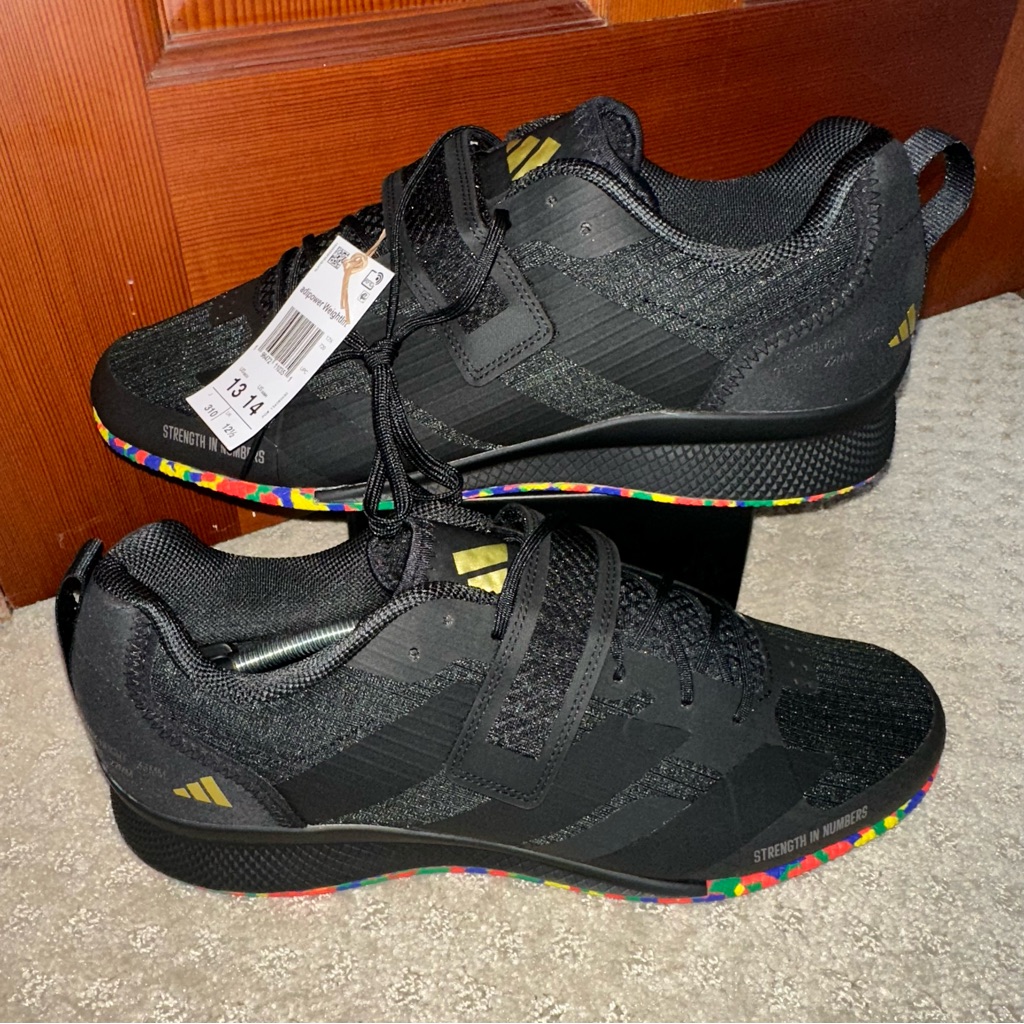 Adidas Adipower If0534 Weightlifting Iii Gym Shoes Men’s Size 13 - Nwob